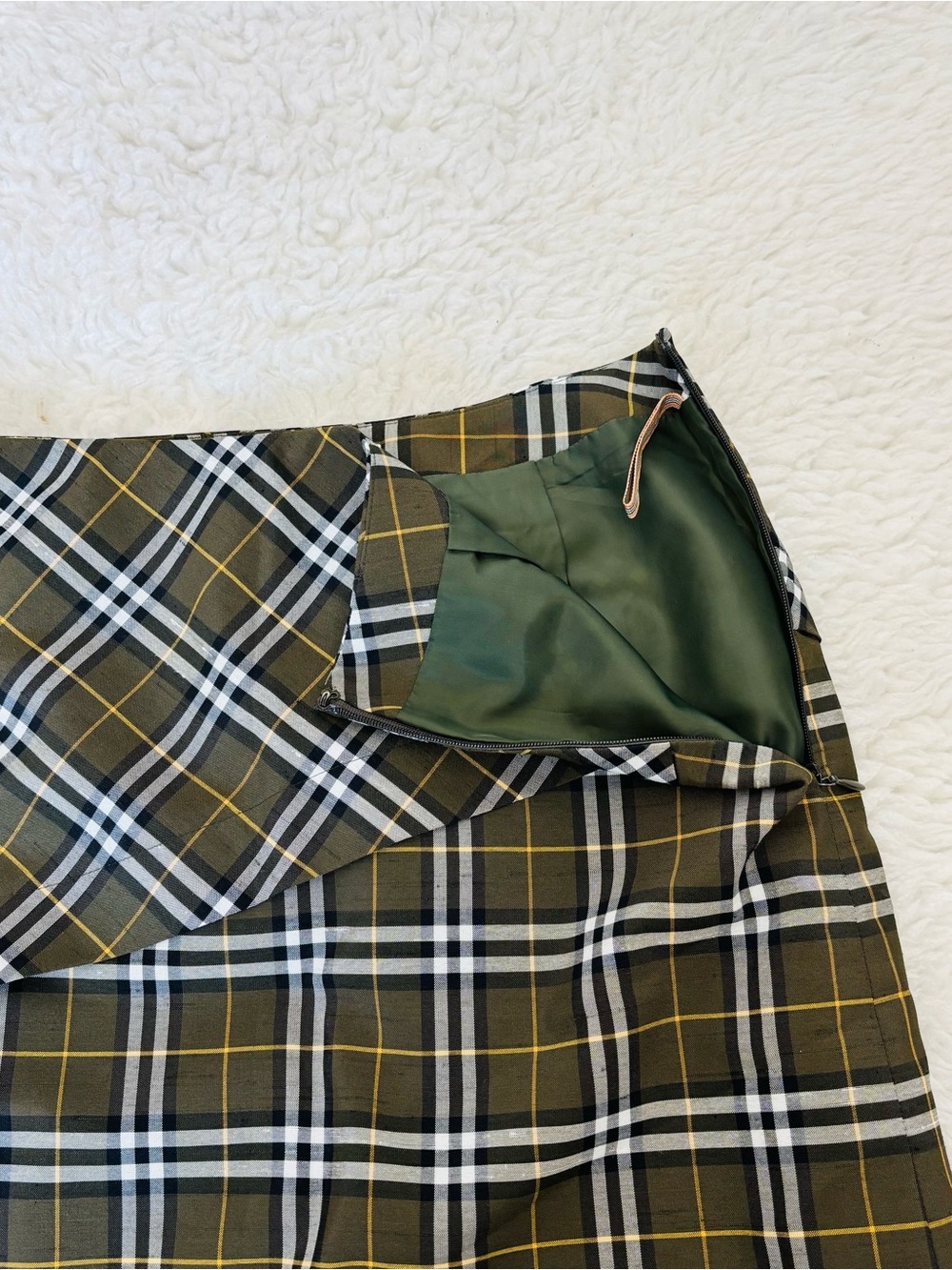 Burberrys Blue Label Multicolor Straight cut Skirt size EU 38 - Picture 6 of 13